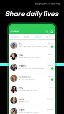 Kmate-Chat with global android App screenshot 1